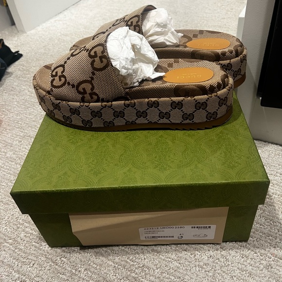 GUCCI platform sandals - Picture 3 of 5